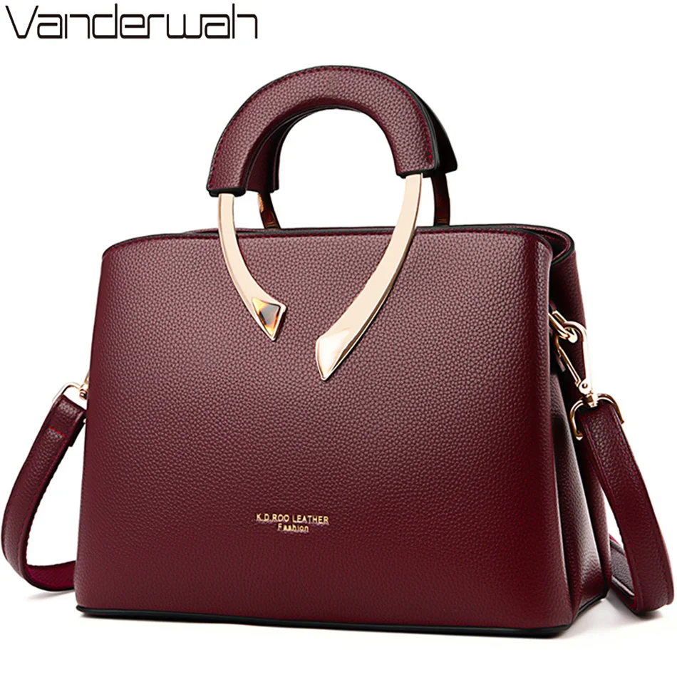 Luxury Bags Brand - ECHTE VANDERWAH Hohe Qualität Pu Leder