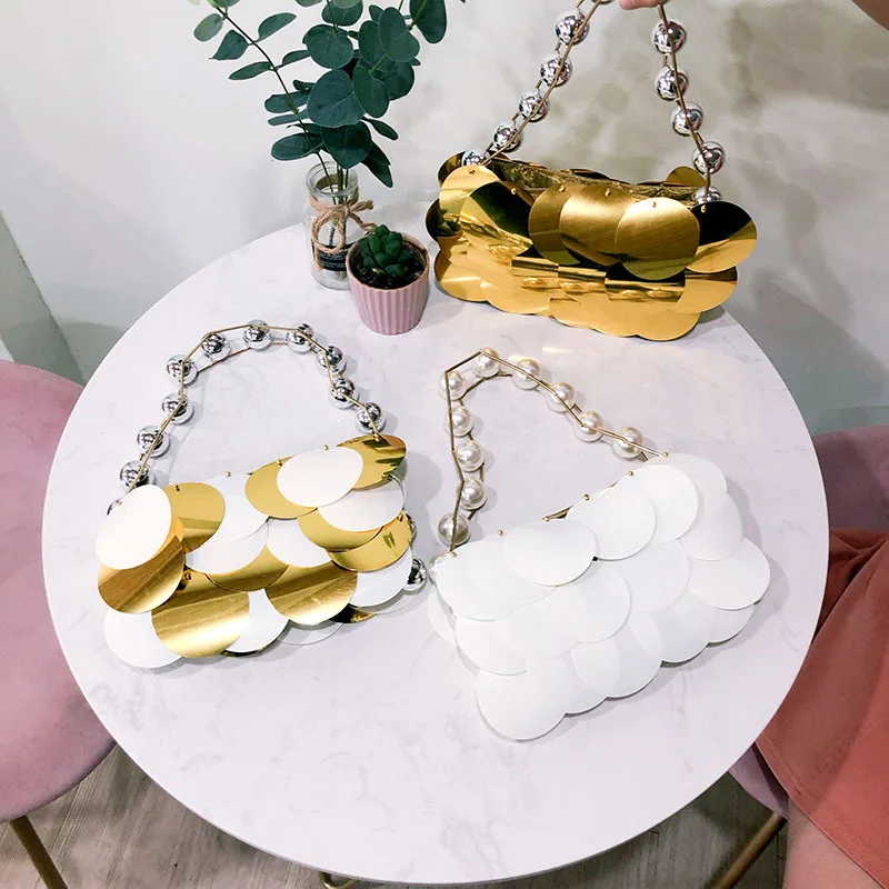 Luxury Bags For Summer - Neue Frau Brieftasche Stilvolle Multi-Farbe Pailletten