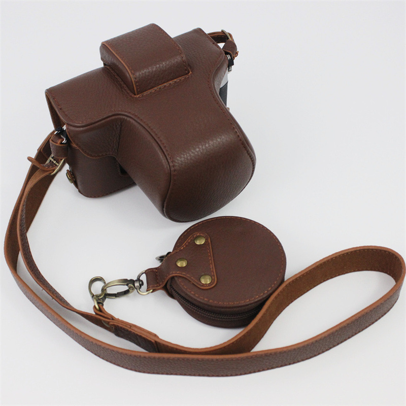 Luxury Bags Video - Luxuriöse Echtleder-Kameratasche mit Vollschutz für Nikon