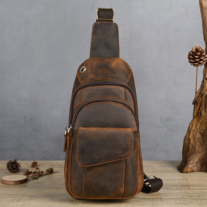 Luxury Bags For Travel - Designer Luxus Multifunktions-Herren-Brusttasche Große Kapazität Outdoor