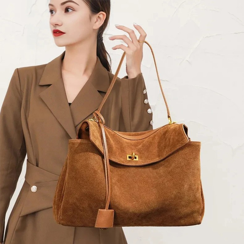 Luxury Bags Brand - Herbst Winter frauen Wildleder echtes leder