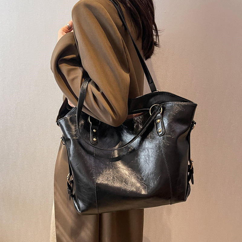 Luxury Bags Vintage - Vintage Damen Umhängetasche große Kapazität weiche