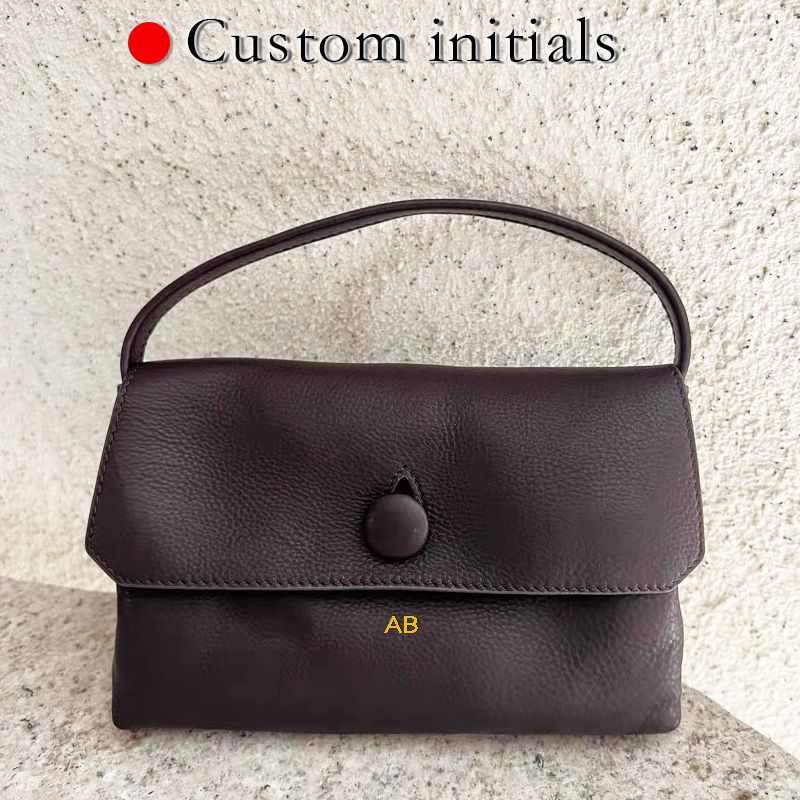 Luxury Bags Design - Benutzerdefinierte Initialen aus echtem Leder, Mini-Taschen