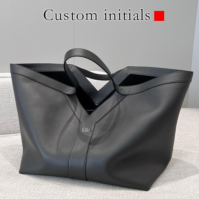 Luxury Bags Vintage - Benutzerdefinierte Initialen, übergroße Tragetaschen für Damen,