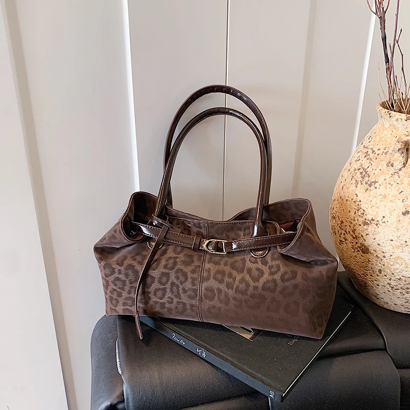 Luxury Bags Sale - Leopardenmuster, Nähgarn, Haspe, jugendlich, süße Umhängetaschen