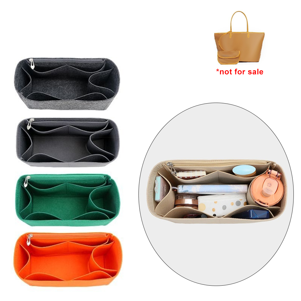 Luxury Bags Goyard - Filz-Einsatztasche, Kosmetik-Organizer-Einsatz für Goyard-Tasche, Make-up-Taschen mit
