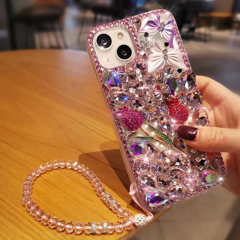 Luxury Bags Sale - Premium Bling Strass-Schutzhülle für Apple 17