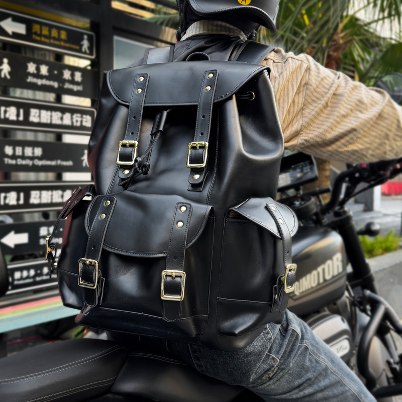 Neuheiten Leder-Rucksack Luxus – Luxury Bags For Travel Bewertung und Preis
