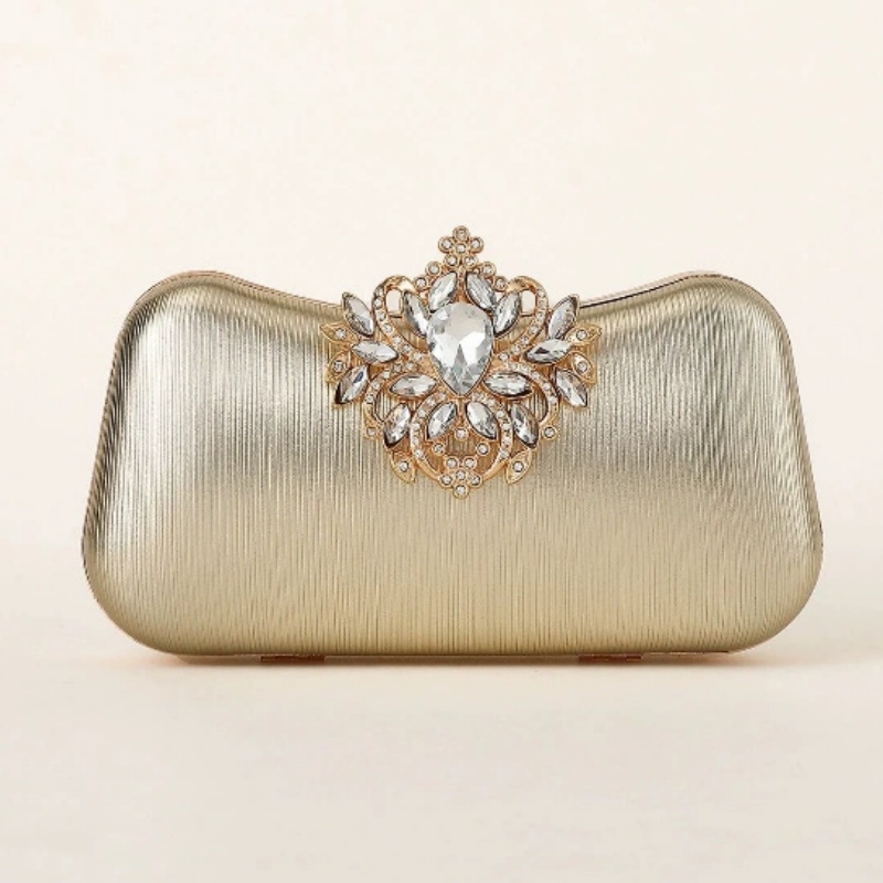 Dunkelgrüne Samt-Clutch Luxuri – Luxury Bags Collection Bewertung und Preis