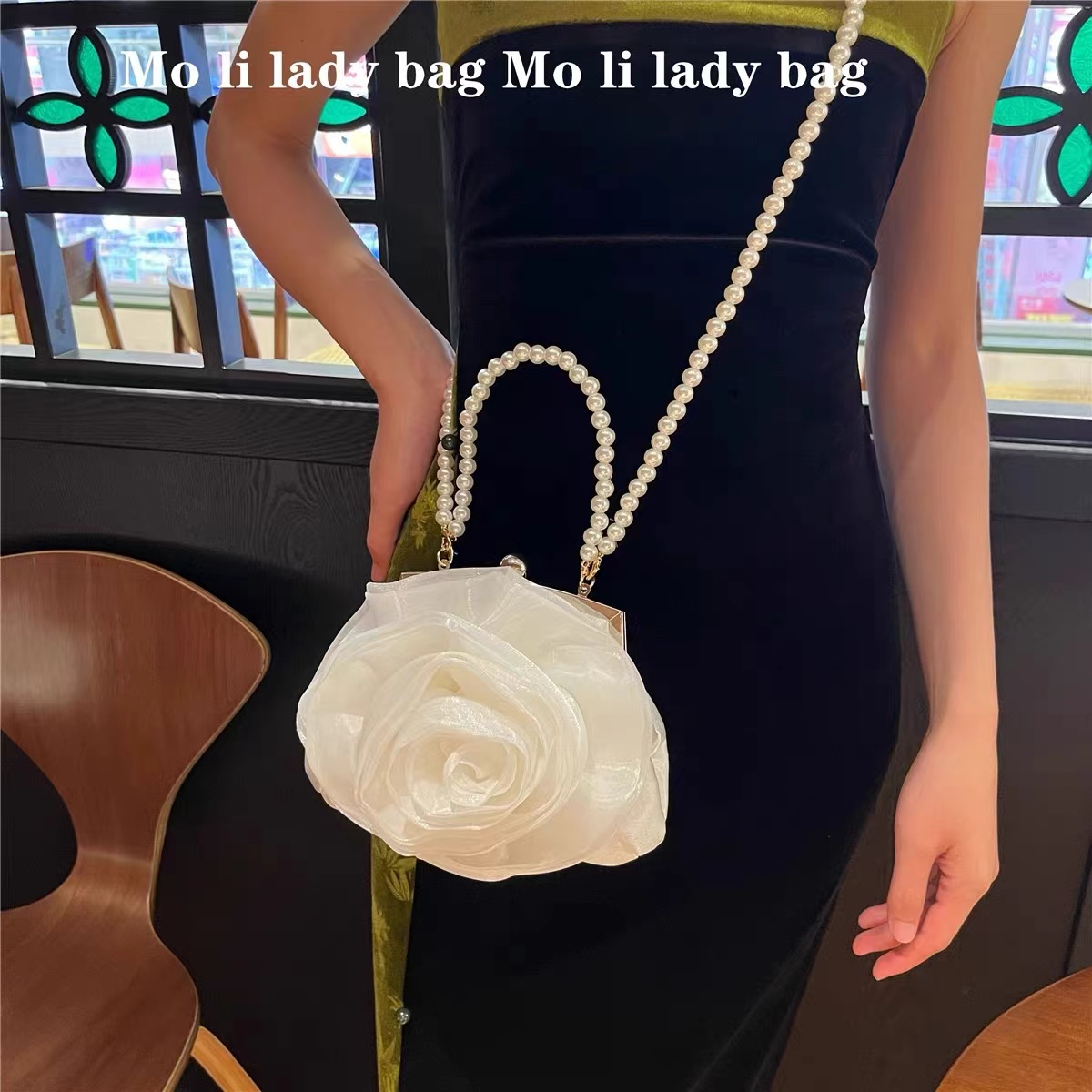 Luxus Designer Satin Blumen Ha – Luxury Bags Outlet Bewertung und Preis