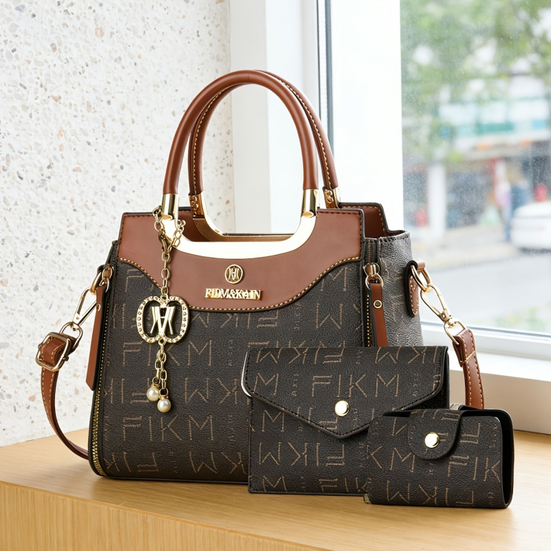 3-teiliges Set luxuriöser, hoc – Luxury Bags In Bewertung und Preis