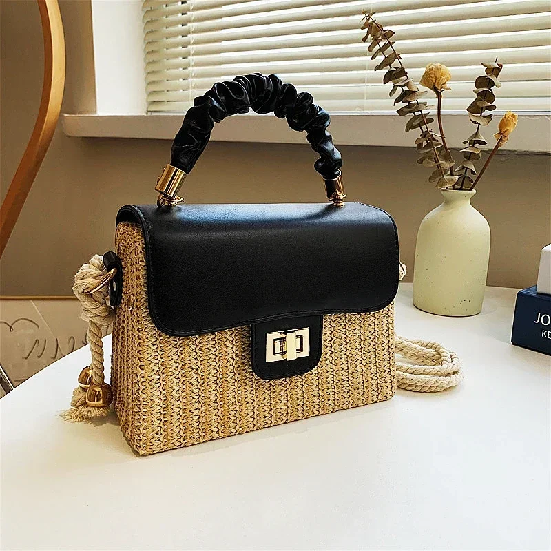 Stroh-Strandtasche für Damen,  – Luxury Bags For Summer Bewertung und Preis