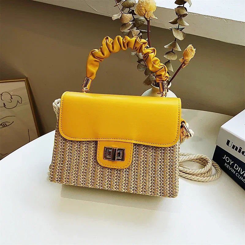 Stroh-Strandtasche für Damen,  – Luxury Bags For Summer Bewertung und Preis