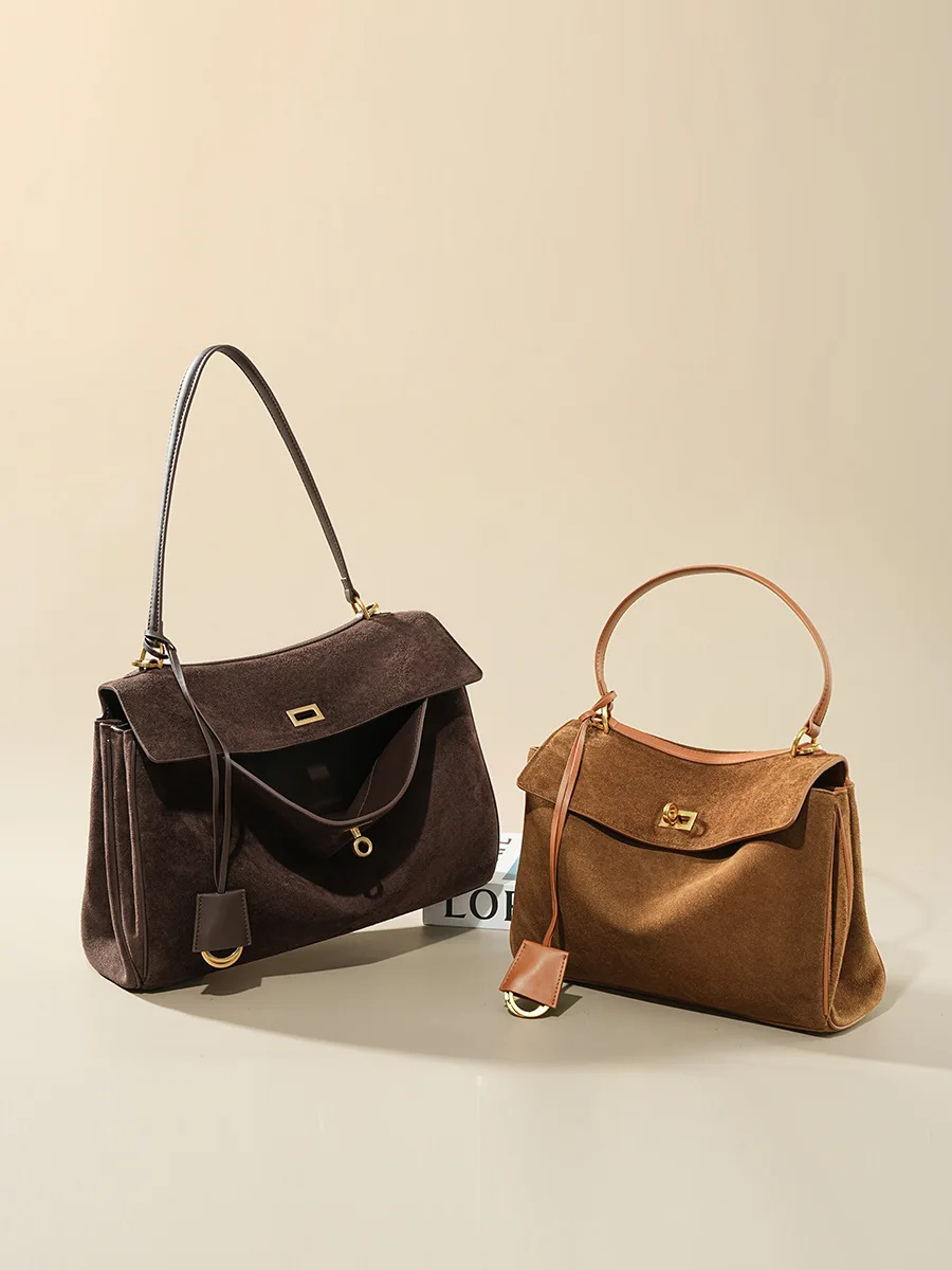 Herbst Winter frauen Wildleder – Luxury Bags Brand Bewertung und Preis