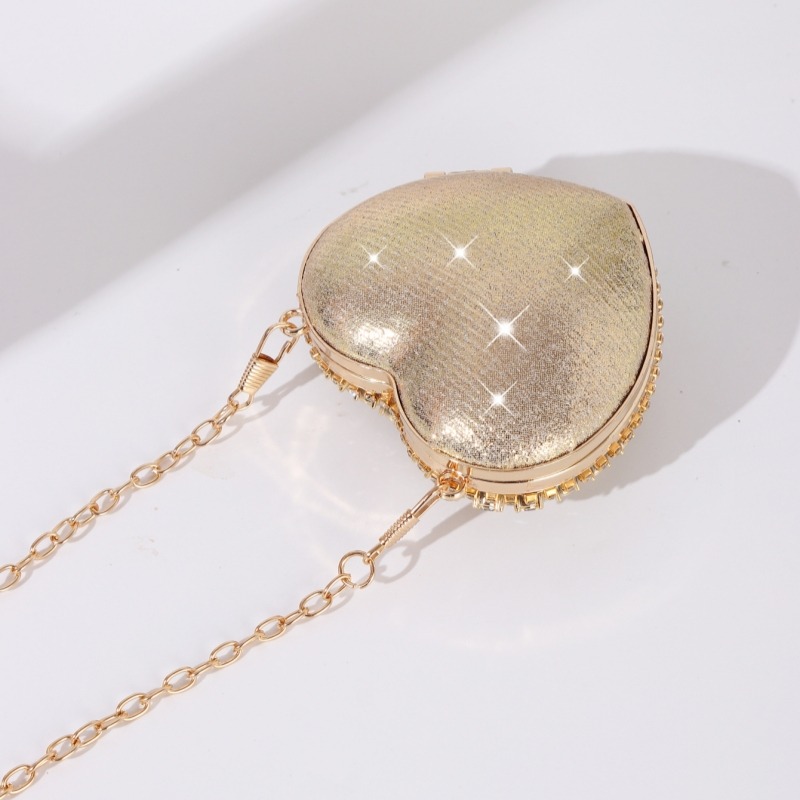 Mini herzförmige Diamantfassun – Luxury Bags Design Bewertung und Preis