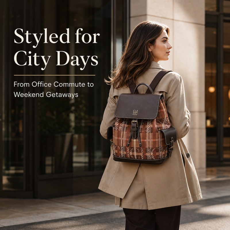 CHHC Modischer Farbblock-Rucks – Luxury Bags In Bewertung und Preis