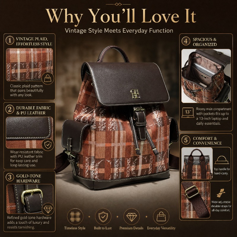 CHHC Modischer Farbblock-Rucks – Luxury Bags In Bewertung und Preis