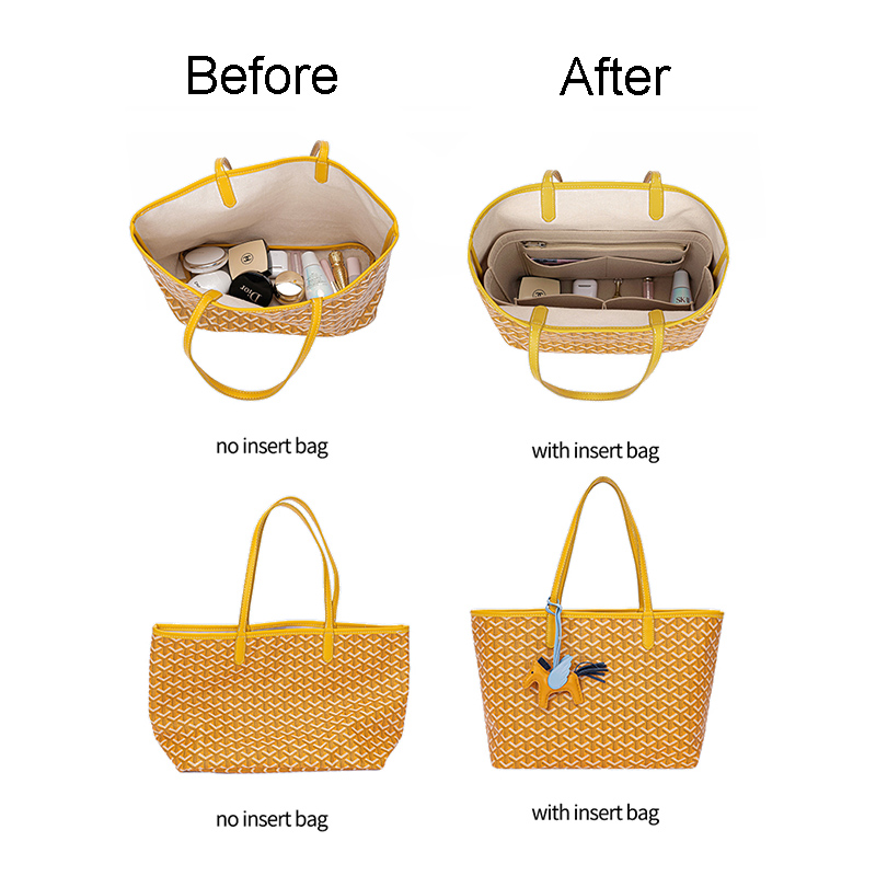 Filz Einsatz Tasche Kosmetisch – Luxury Bags Goyard Bewertung und Preis