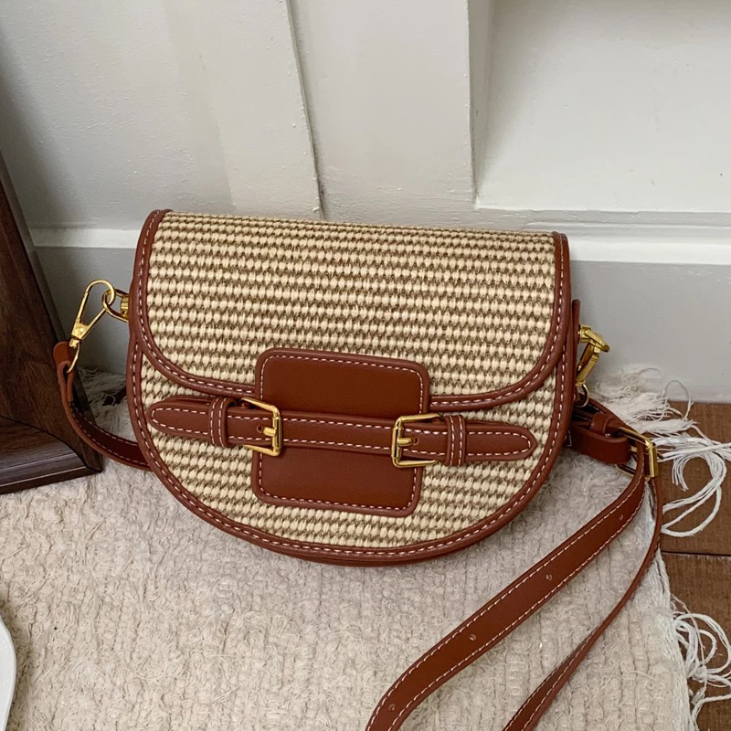 Englischer Stil Mini-Strohsatt – Luxury Bags Design Bewertung und Preis