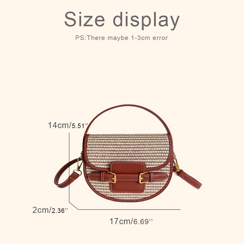 Englischer Stil Mini-Strohsatt – Luxury Bags Design Bewertung und Preis