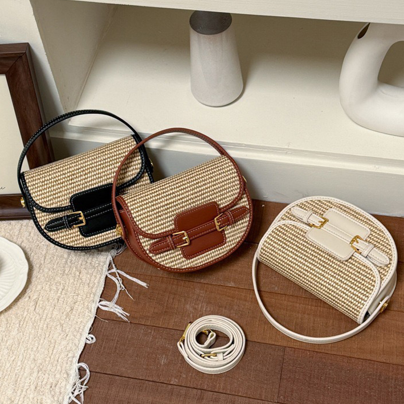 Englischer Stil Mini-Strohsatt – Luxury Bags Design Bewertung und Preis