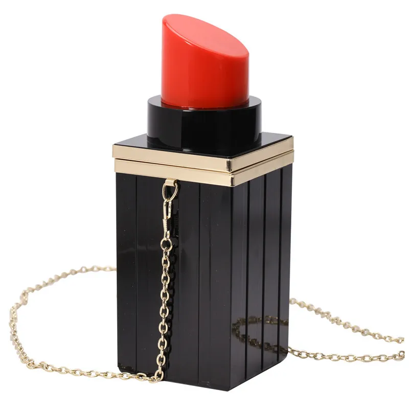 Frauen tasche Lippenstift Form – Luxury Bags Outlet Bewertung und Preis